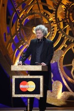 Noddy Holder at the podium