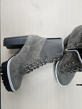 River Island Grey Suede Ankle