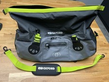 Oxford Aqua T50 Roll Bag Motorcycle Waterproof 50L Motorbike Travel Tail Bag