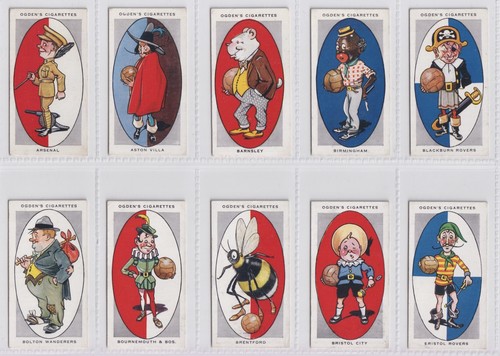 Cigarette cards f c - -, a.f.c