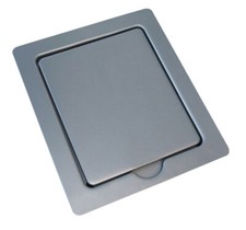 1 X Fuel Filler Flap Grey 258 x 295MM Horsebox Truck Motorhome Racing Vehicle