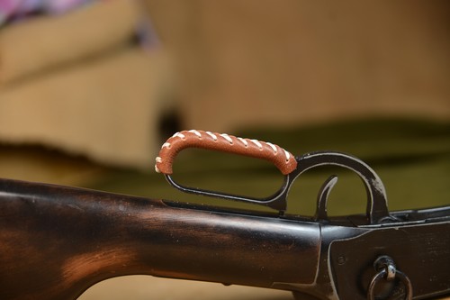 Cowhide leather lever wrap - leather,