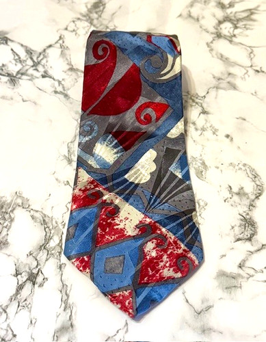 Piscador neck tie - piscador, blue