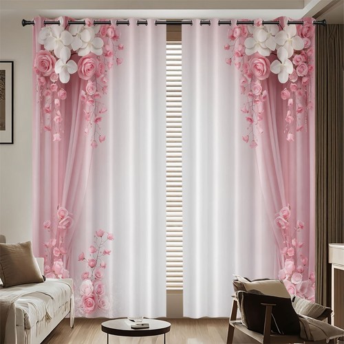 Size custom curtain romantic - size,