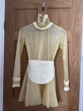 Latex Rubber Maids Servant Uniform Dress Size 12 Westward Bound NEW 