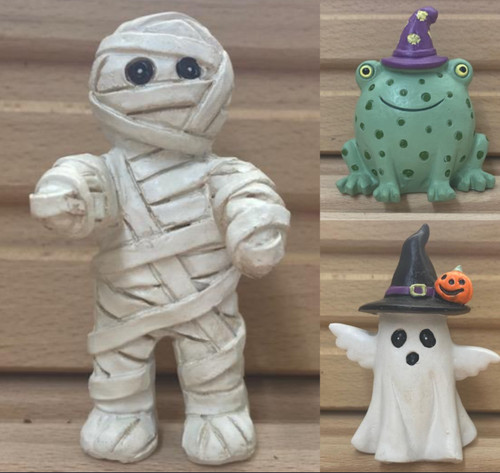 Halloween frog ghost mummy - halloween,