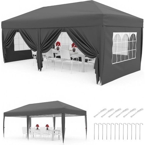 3x6m pop gazebo heavy - pop, duty