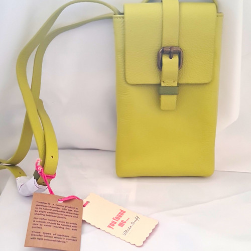 White stuff yellow leather - white,