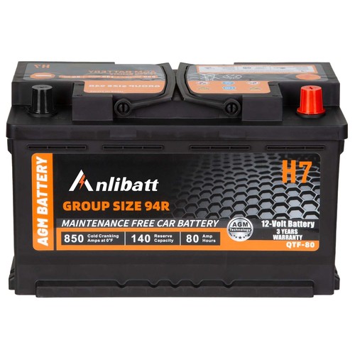Car battery start - car, stop