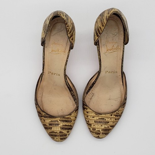 Christian louboutin snakeskin - louboutin,