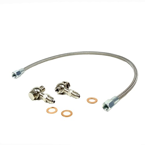 Turbo oil feed line - oil, for