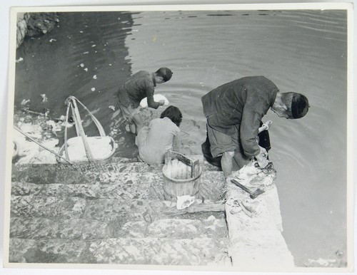 Vtg 1940s china photo man - vtg, &
