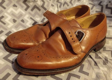 Charles Tyrwhitt Jermyn Street Made in England Brown Formal Men Shoes Size 6.5