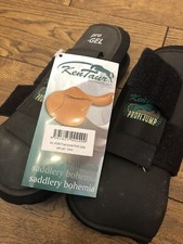 NEW Kentaur Profi Jump Gel Black Tendon Boots Jumping XC Competition