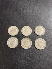 Pre 1947 silver 500 - 1947, sixpence