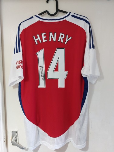 Thierry henry signed arsenal - thierry,