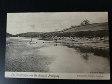 Newquay, Footbridge over the Gannel (early 20th century)