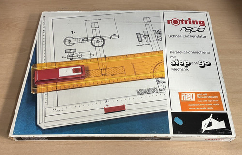 Vintage rotring rapid drawing - rapid,