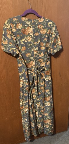 Orvis gray blue floral suede - orvis,