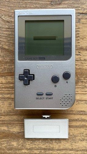Silver nintendo gameboy pocket - gameboy,