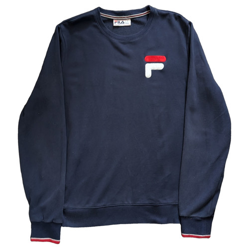 Fila mens embroidered blue - m,