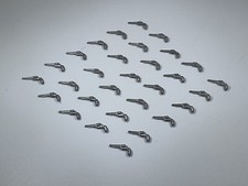 Timpo Silver Pistols 100 % Original 1970s Timpo X 30