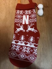 Matalan White & Red Knitted