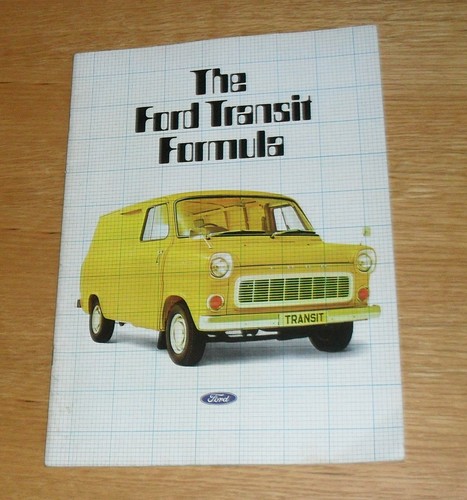 Ford transit mk1 brochure - mk1,