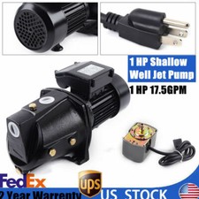 1 HP Shallow Well Jet Pump w/