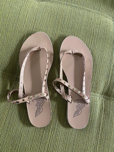 Ancient greek sandals leather - ancient,