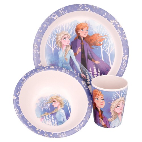 Frozen 3pcs wooden kids dining - frozen,
