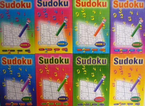 Pocket sudoku book puzzles - pocket,