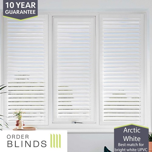 White perfect fit shutters - perfect, no