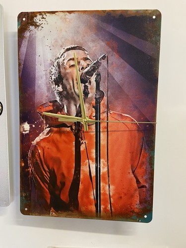 Oasis aluminium music - aluminium, clock