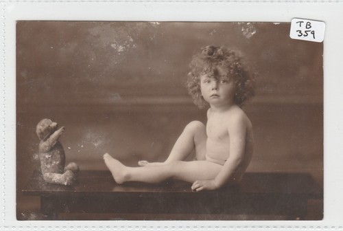 Teddy bear with - , child