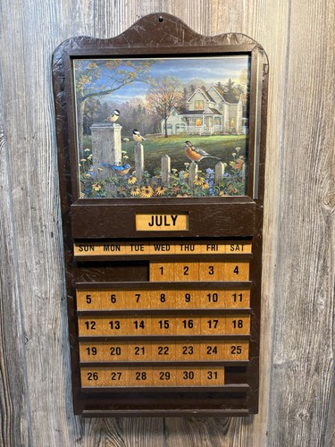 Vintage wood perpetual - vintage,