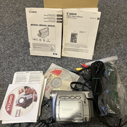 Canon mv830 handheld - handheld, pal