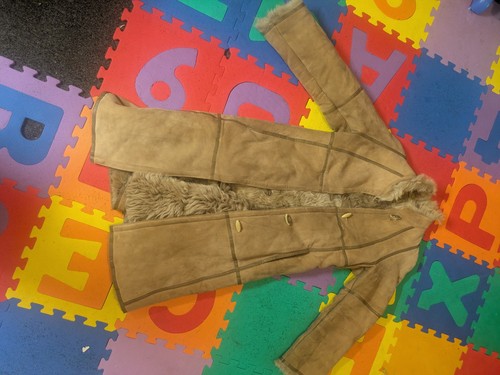 Shearling women beige - shearling,