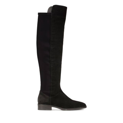 Clarks caddy belle boots black - clarks,