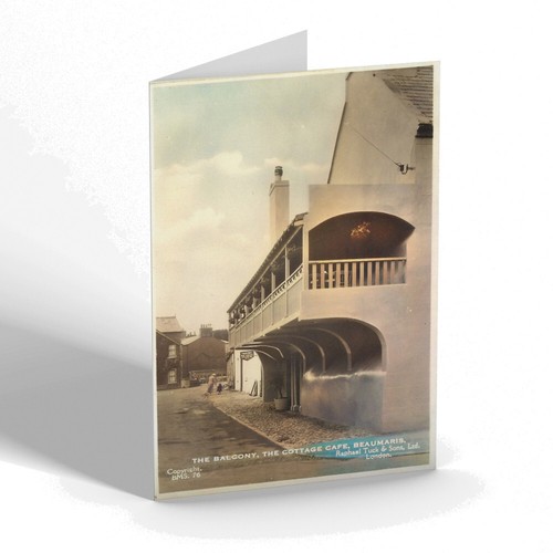 Greeting card vintage wales - greeting,