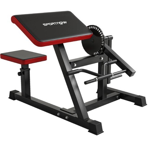 Adjustable preacher curl bench - curl,