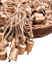 4cm Rustic Cylinder Cow Bells