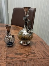 TWO KING SOLOMON HAND BLOWN