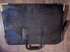 Vintage Harrods’ Folio Case In A Crocodile Design By Tanner Krolle.