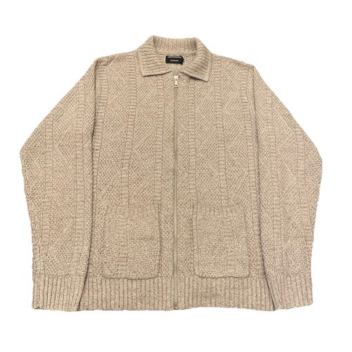 Greenwood cable knit cardigan - greenwood,
