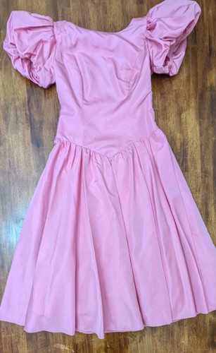 Vtg 80s pink - '80s, sleeve