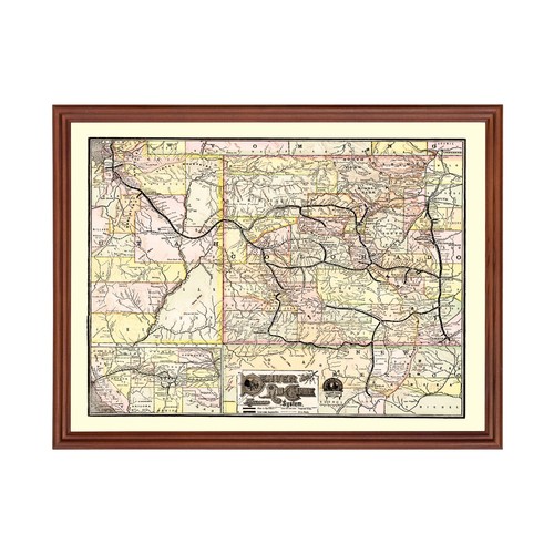 Old map united - old, states,