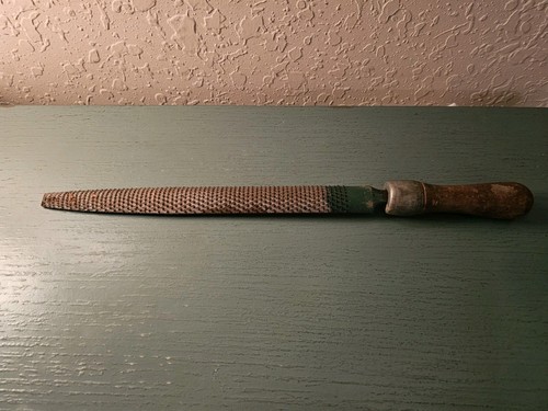 Antique heller halfround - heller, 12"