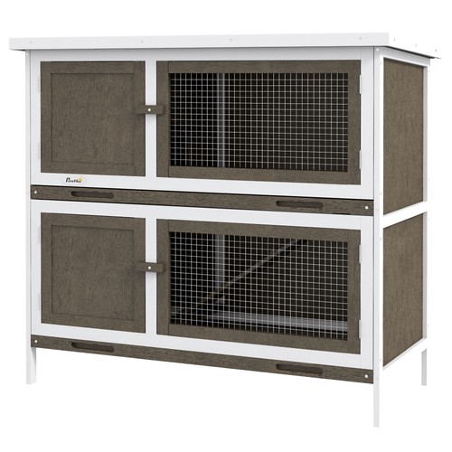 25in tier wooden - 2-tier,