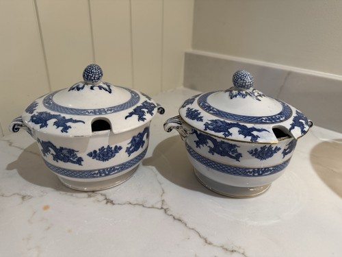 Vintage china booths pair - china,